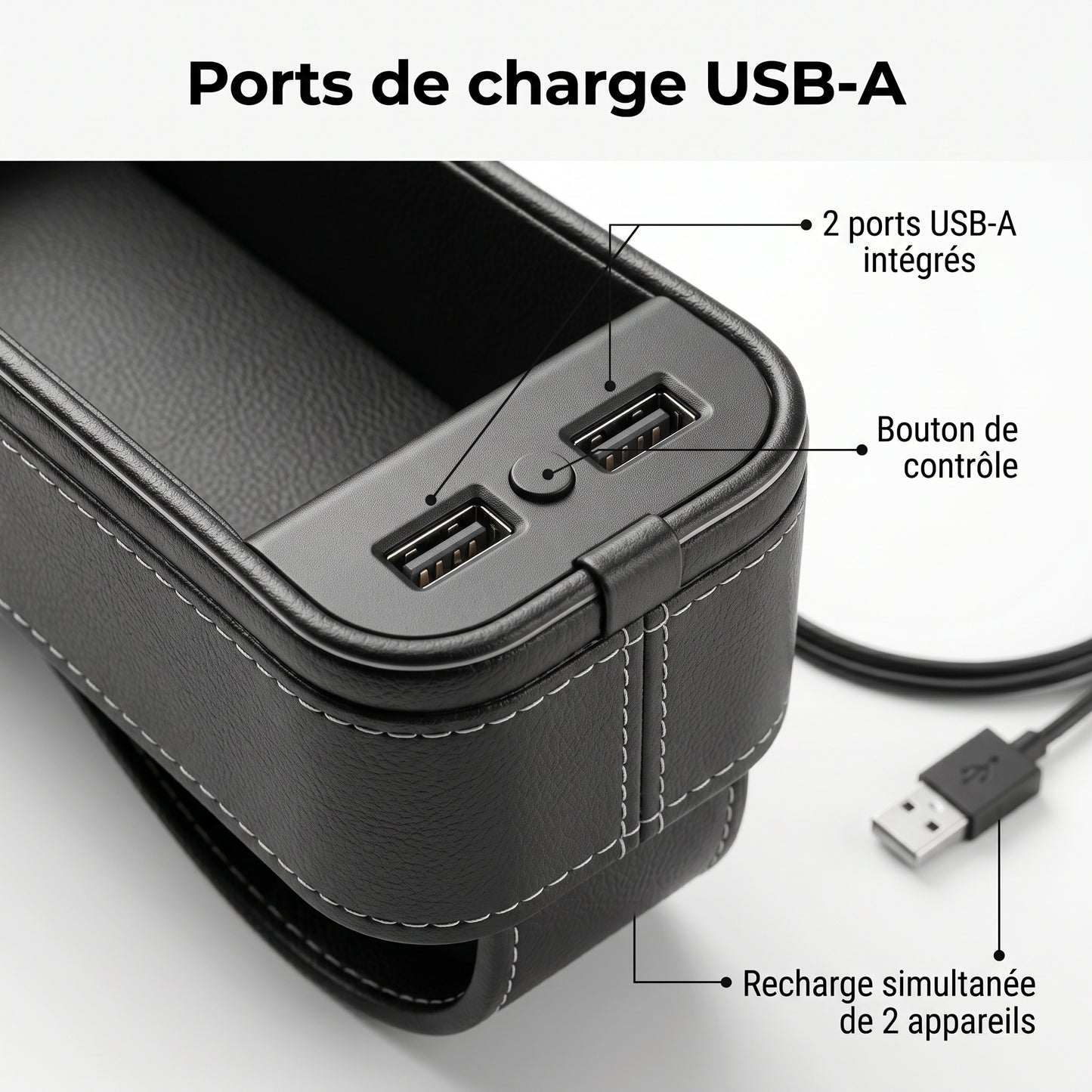 Organiseur Karondra — Comble le Vide, Charge Vos Appareils