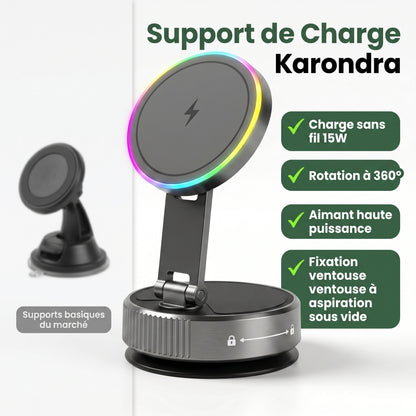 Support Magsafe Karondra — Charge 15W, Fixation Ultra Stable