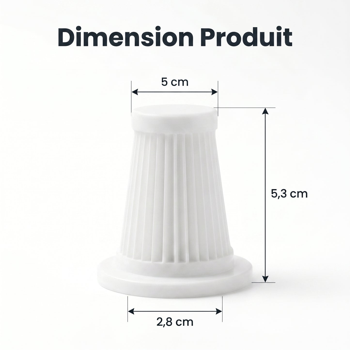 Filtre Aspirateur Karondra — Lavable, Réutilisable