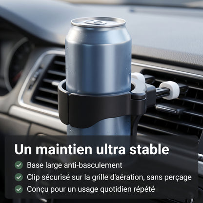 Porte-Gobelet Universel — Clip Renforcé, Prêt en Quelques Secondes