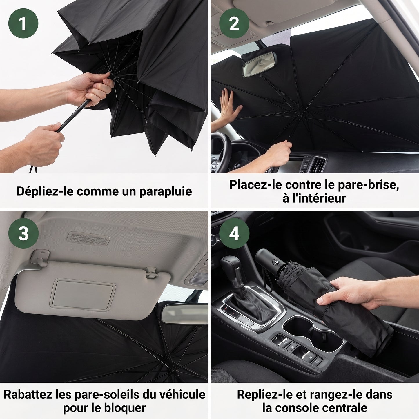Pare-soleil Karondra — Protection Anti-UV Nouvelle Génération