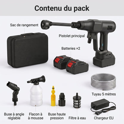 Pistolet à Haute Pression Karondra — Sans Fil, 3500W