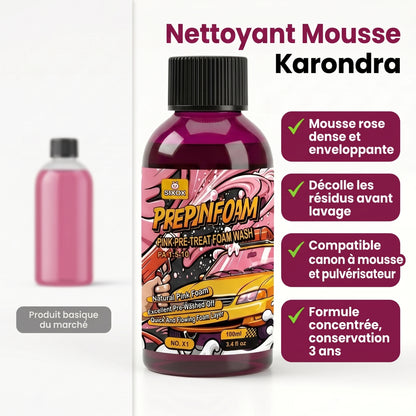 Mousse Nettoyante Karondra — Concentré, Enveloppante, Efficace