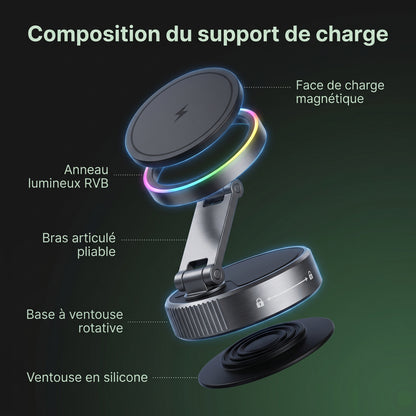 Support Magsafe Karondra — Charge 15W, Fixation Ultra Stable