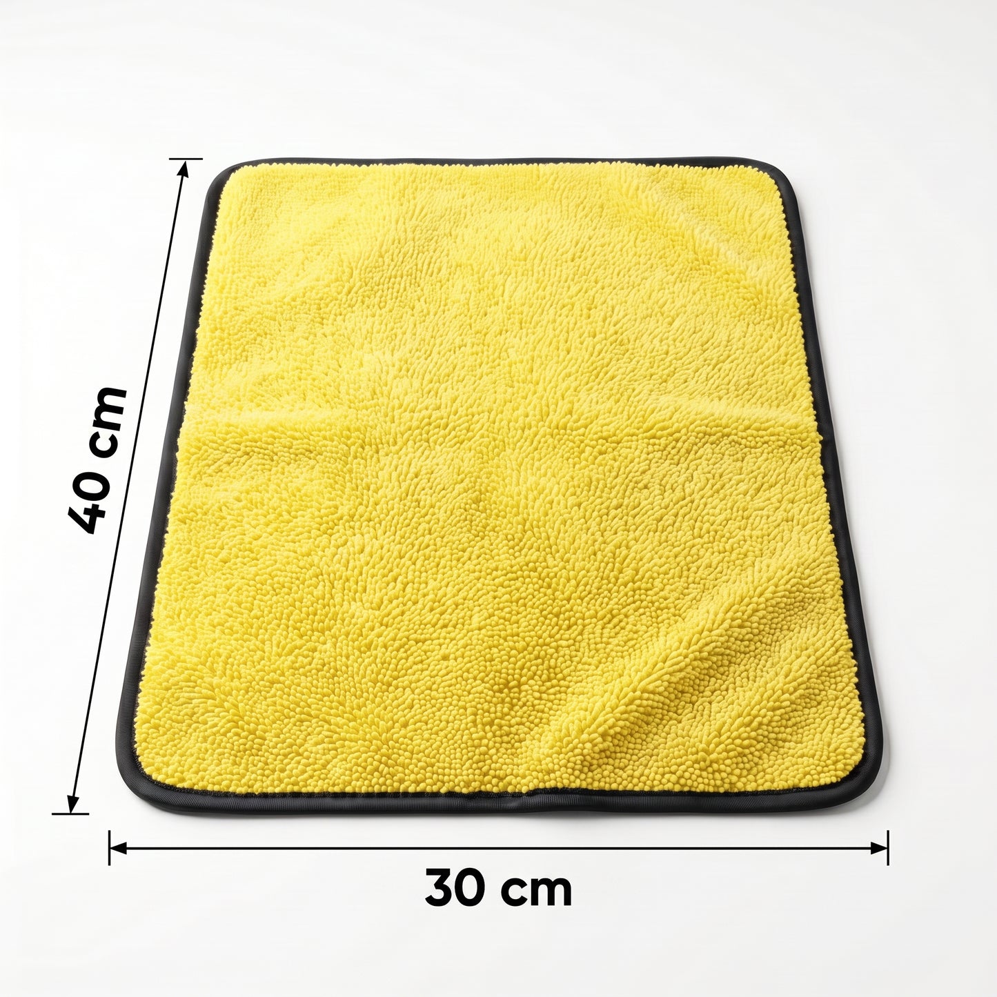Chiffon Microfibre Karondra— Absorption Maximale, Sans Rayures