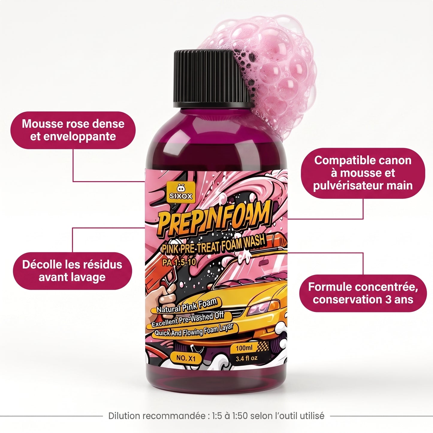 Mousse Nettoyante Karondra — Concentré, Enveloppante, Efficace