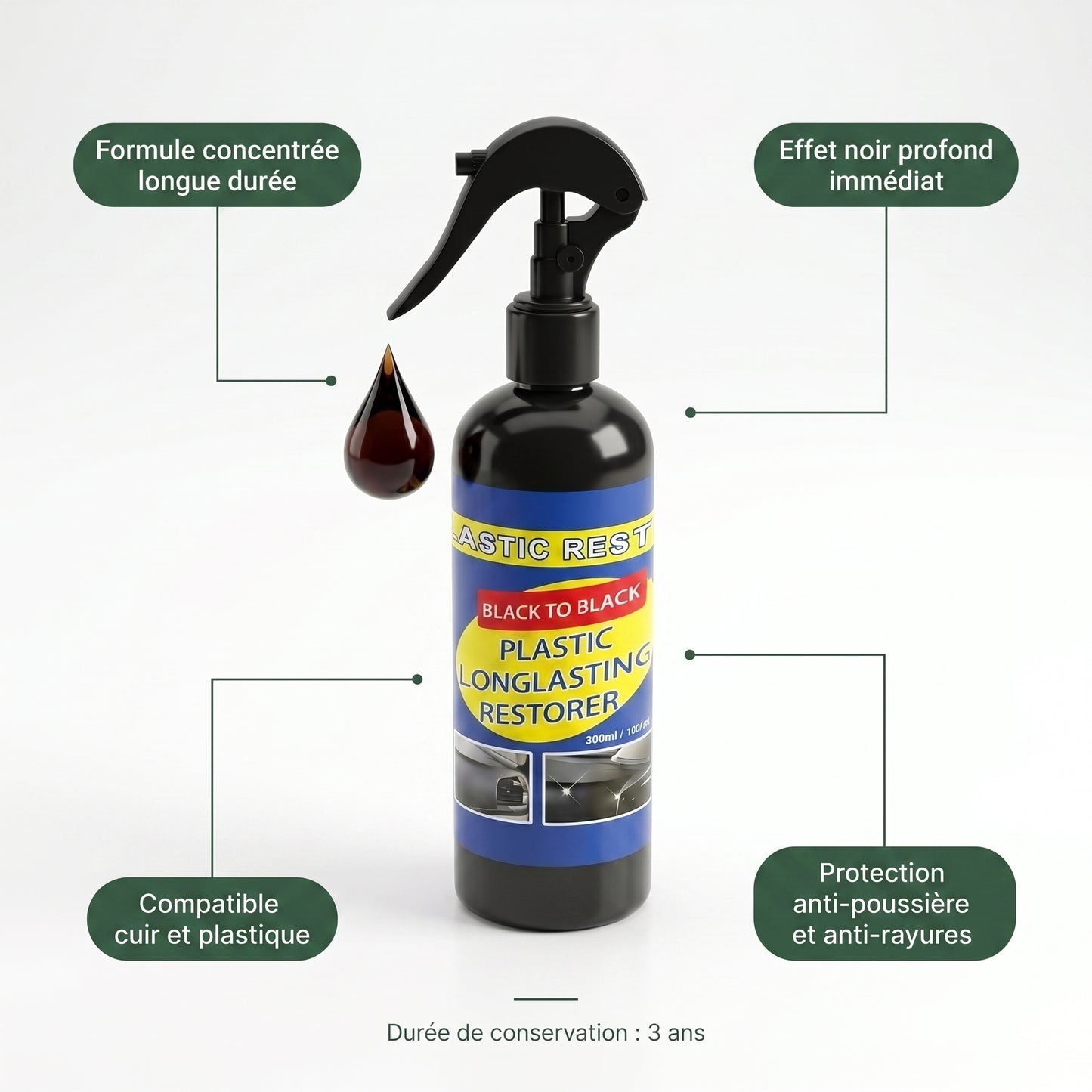 Spray Nettoyant Karondra — Intérieur & Extérieur