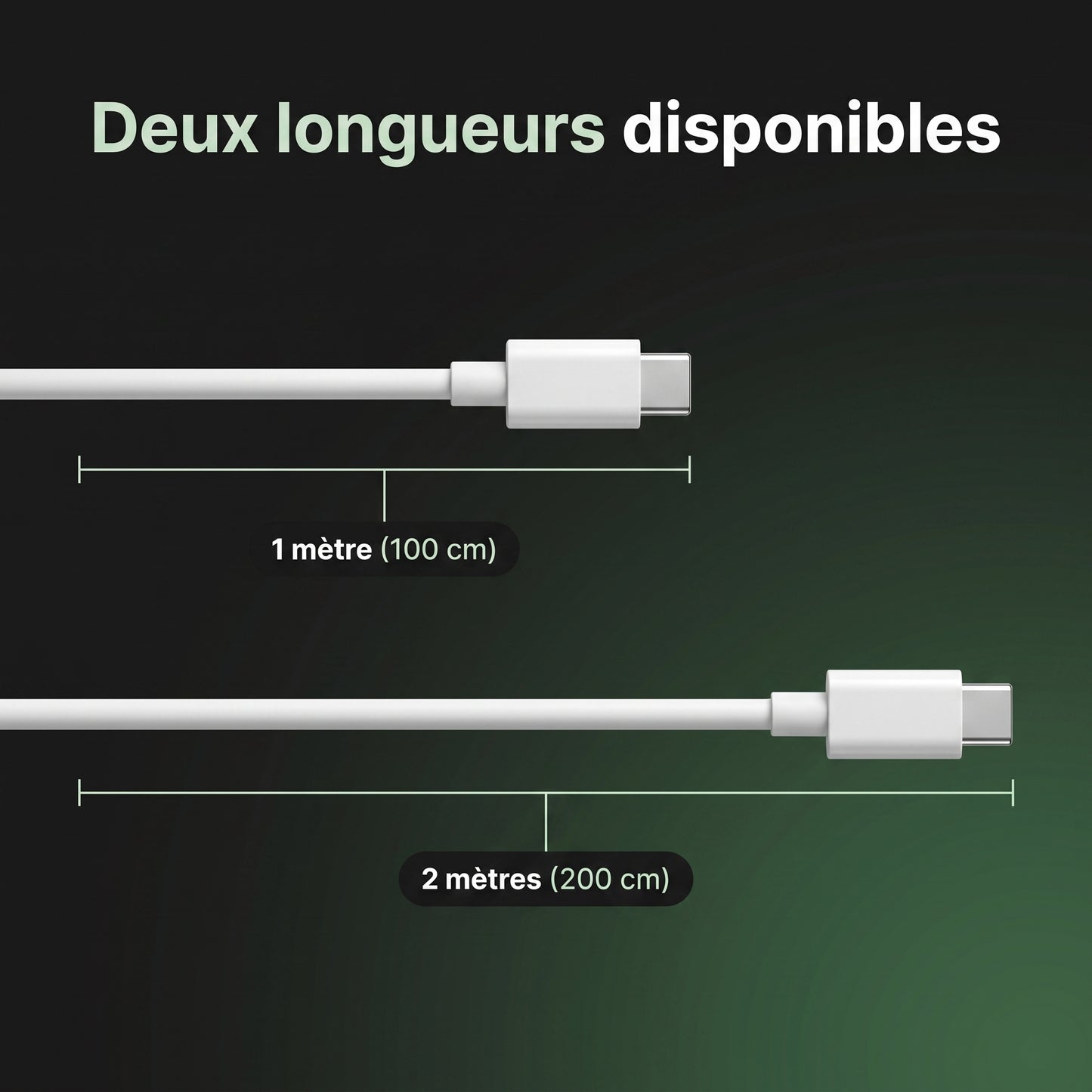 Câble Karondra USB-C — Charge Ultra Rapide