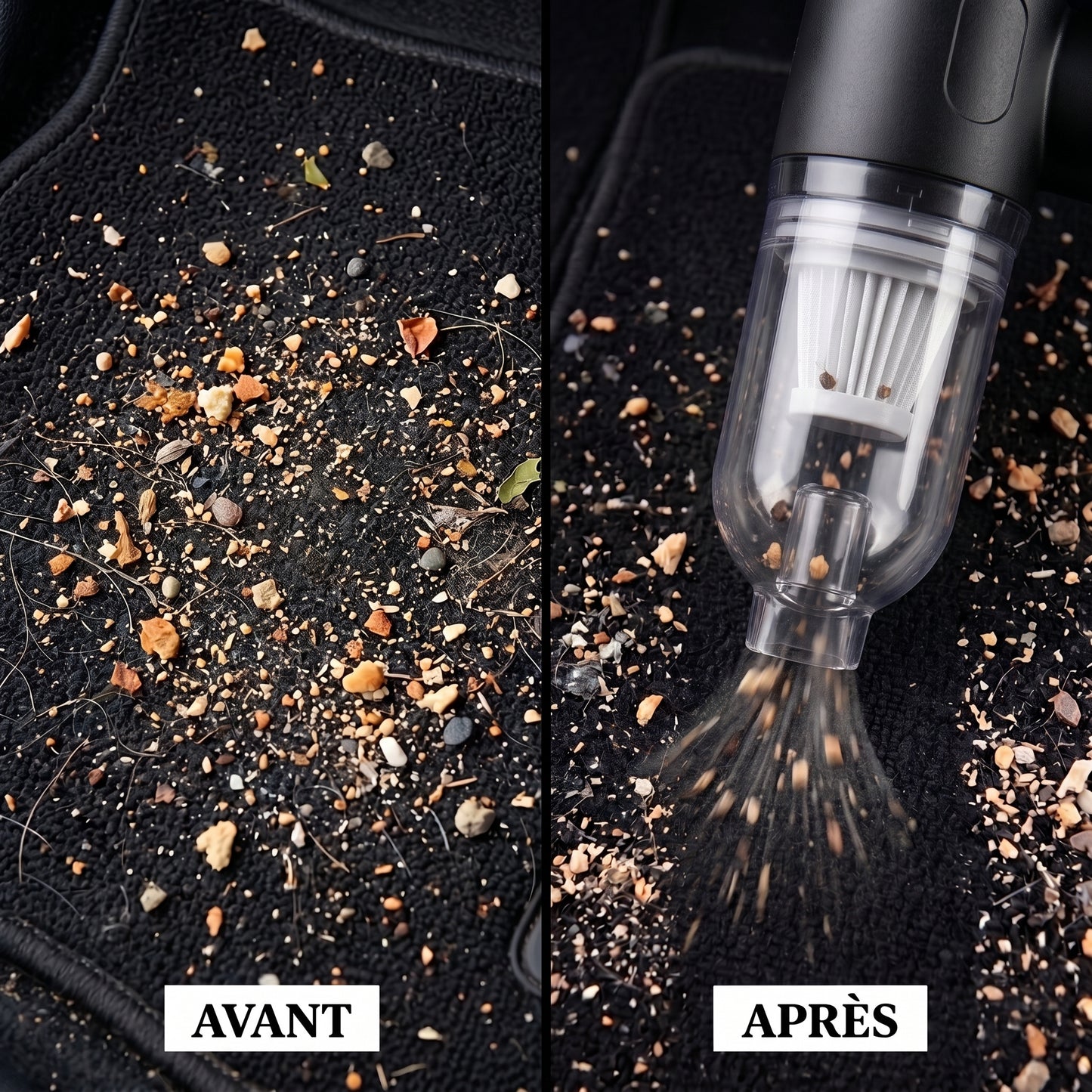 Aspirateur Karondra — Compact, Puissant, Toujours à Portée de Main