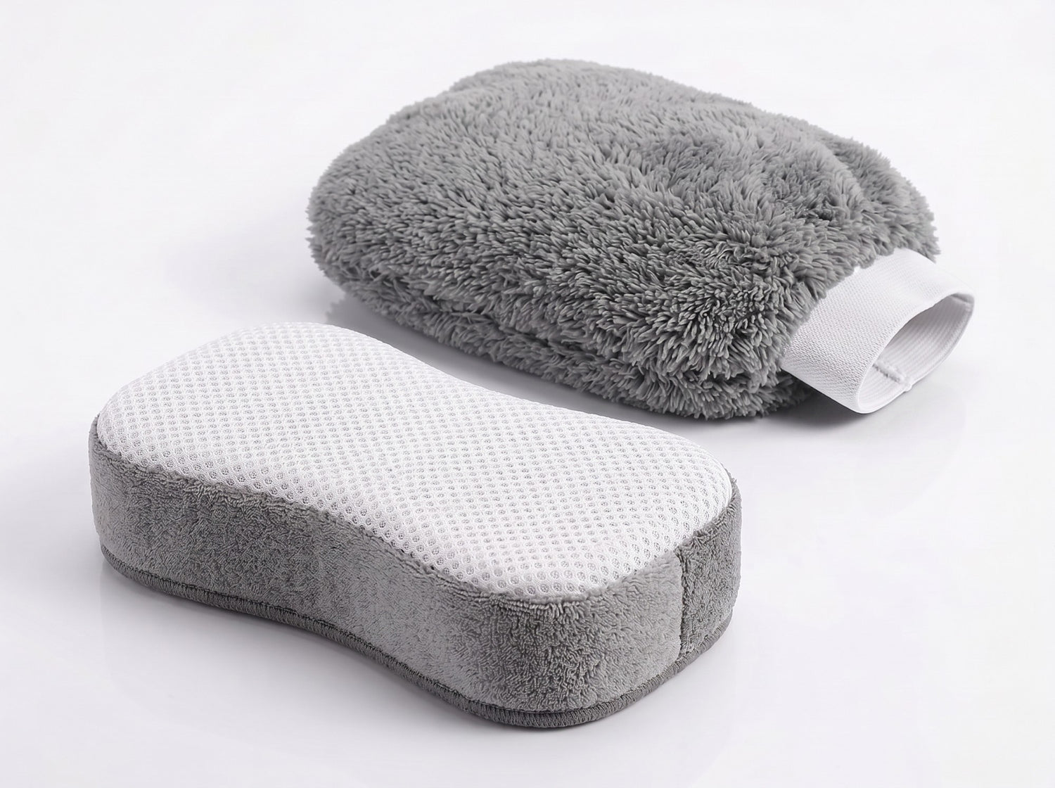 Kit microfibre gris - qualite matiere