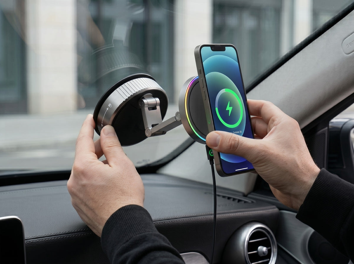 Posez votre téléphone, la charge démarre