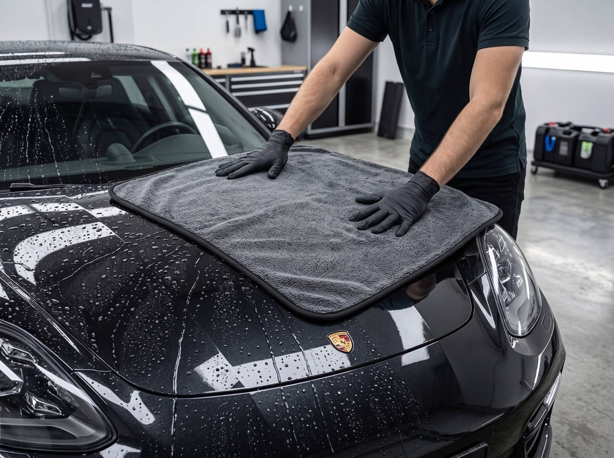Séchez la carrosserie